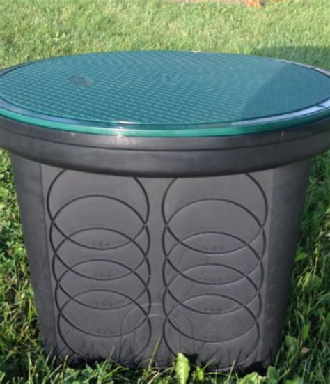 septic distribution box lid|size of septic distribution box.